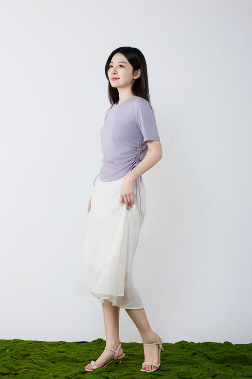 设计感镂空收腰莫代尔棉T 商品图8