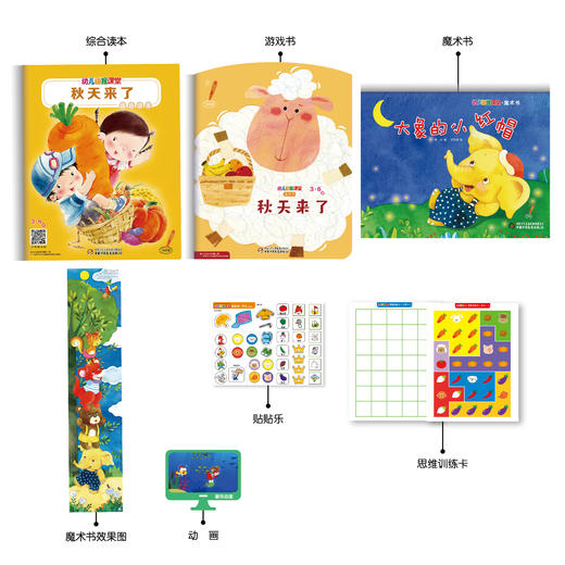 《幼儿画报课堂》2021年全辑  幼儿教育五大领域全面渗透  适读年龄3-6岁 商品图8