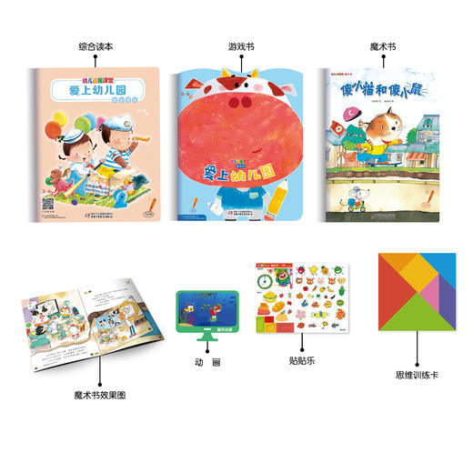 《幼儿画报课堂》2021年全辑  幼儿教育五大领域全面渗透  适读年龄3-6岁 商品图1