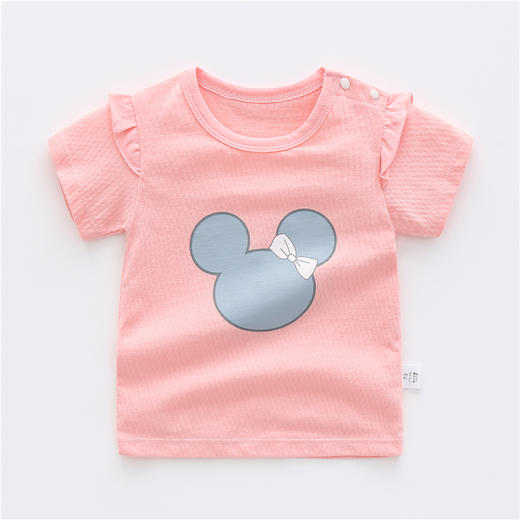 【39.9元任选3件】宝宝纯棉短袖T恤婴儿女童夏装薄款童装0岁1男童上衣3小童半袖儿童聚 商品图4