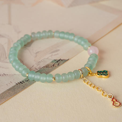 【宫里手串】禁止焦”绿“·东陵玉手串 商品图2