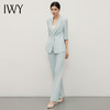 IWY/浅水绿西装套装女时尚休闲总裁职业正装气质美容院上班工作服C13512+P33512 商品缩略图0