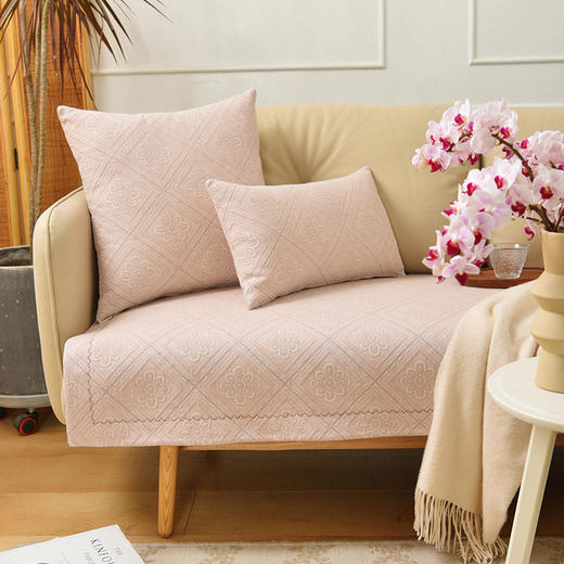 马其顿系列沙发巾棉四季通用高端轻奢防滑 商品图3