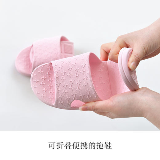 【便携折叠拖鞋】防滑鞋底，韧性鞋身 折叠易携带，居家旅行都方便 商品图3