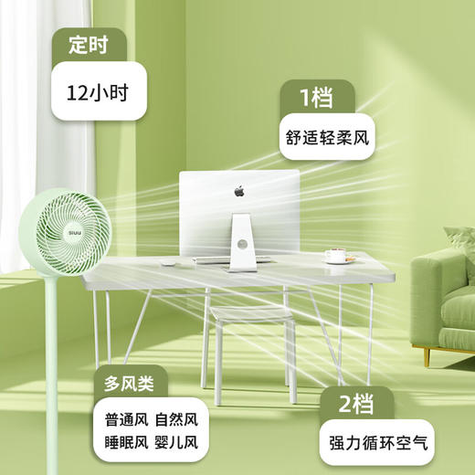 西佑空气循环扇落地扇电风扇可拆卸立式风扇香薰驱蚊F6W遥控款【工厂直发、一手货源、7天无理由退换】 商品图12