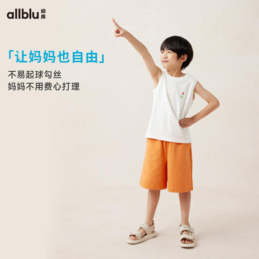 【夏Vol.3】幼岚「多场景短裤」挺括有型户外家居两穿24夏季新款儿童百搭短裤ZY 商品图3