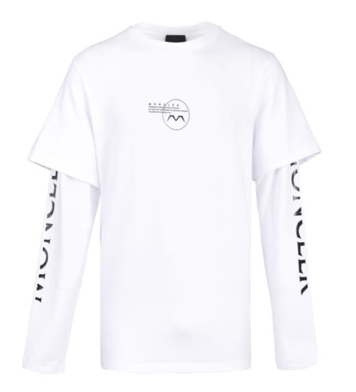 【超惠秒】Moncler 盟可睐 男士弹棉分段束袖T恤/卫衣 11950 商品图2