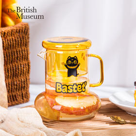 大英博物馆 盖亚·安德森猫和她的朋友们系列萌猫巴斯特一壶一杯冷水杯套装