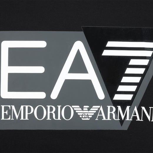 Armani EA7 男士弹棉运动休闲短袖T恤 11900 商品图10