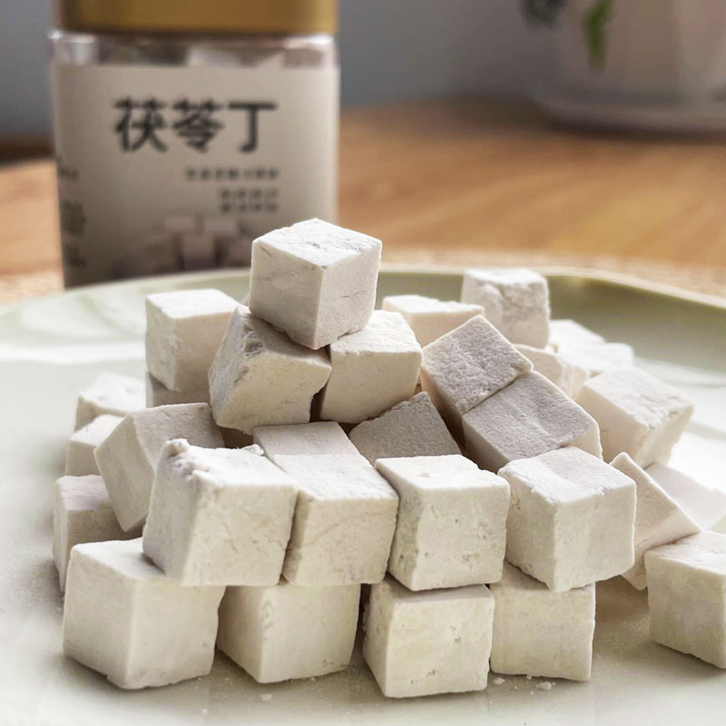 无熏硫茯苓块茯苓丁 150g/罐
