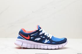 耐克Nike Free Run+ 2赤足二代轻量透气休闲运动跑步鞋537732-004男女鞋