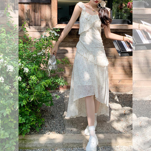 <曾小咸推荐> 【莉香恋人】长短款碎花连衣裙 商品图0