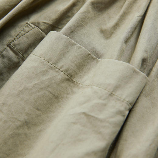 谜底阔腿裤女2024年夏季新品通勤风大廓形特色高腰长裤242MK0509 商品图3