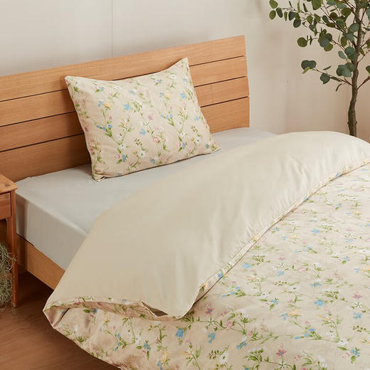 纯棉提花被套 兰兮 特大双人 商品图0