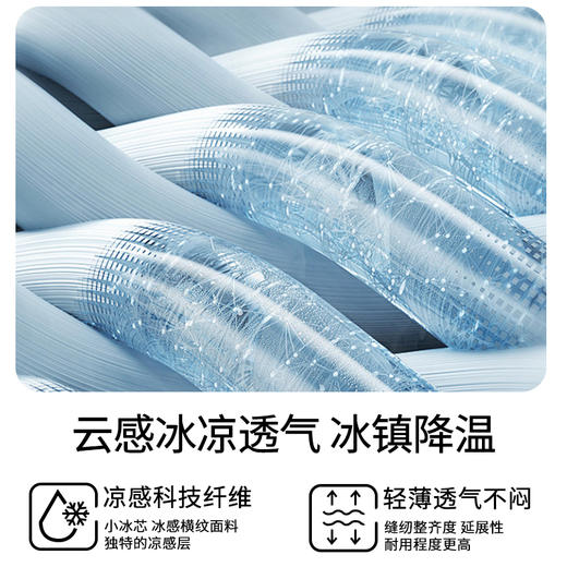 【八防科技 冰丝清凉】夏季冷感速干男女同款情侣冰丝防晒休闲裤 修身显瘦垂感透气 防蚊户外运动长裤 商品图2