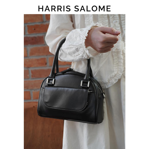 【E】【Harris Salome包包合集】质感琳迪包&枕头包&羽毛包头层牛皮手提单肩斜挎包 商品图10