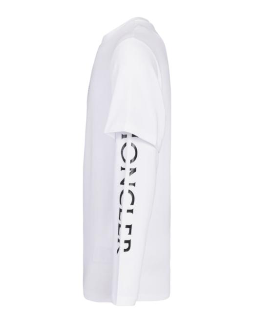 【超惠秒】Moncler 盟可睐 男士弹棉分段束袖T恤/卫衣 11950 商品图10