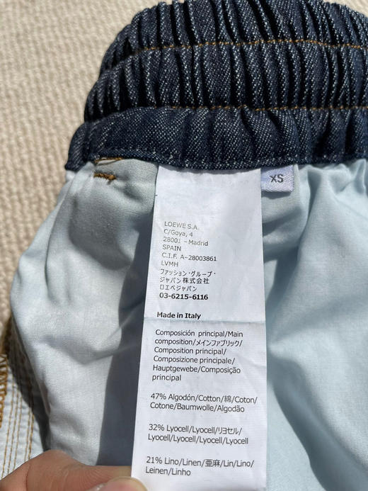 58-1渠道货 LW松弛慵懒 刺绣九分裤 167-130腰围75穿M 商品图13