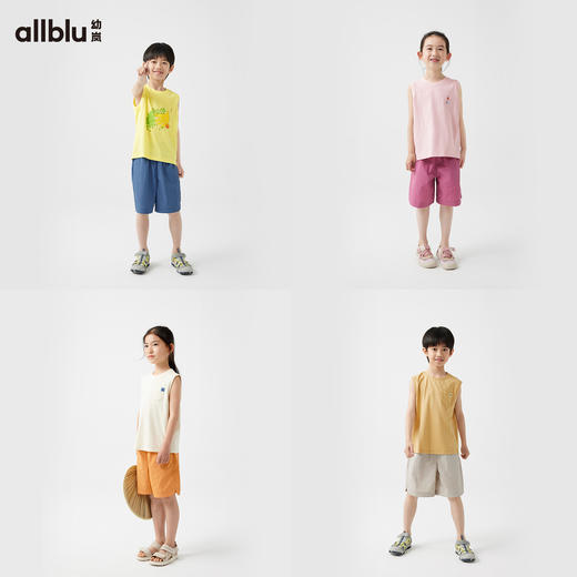 【夏Vol.3】幼岚「轻壳」基本款短裤轻盈透气耐造耐穿24夏季新款儿童百搭短裤ZY 商品图2