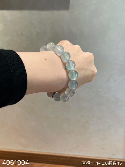 玻璃木纳飘翠手串【4061904】具体价格微信咨询 商品图3