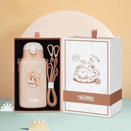 9楼母婴生活馆 膳魔师纯钛儿童保温吸管杯猫狗大作战主题内外纯钛保温杯600mL 吊牌价：598元 活动价：499元 商品图4