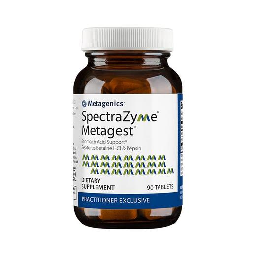 Metagenics SpectraZyme®  Betaine HCI + Pepsin  原名称 SpectraZyme® Metagest®  90片新旧包装随机 商品图1