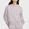 Nike/耐克外套女装连帽衫宽松舒适休闲运动针织夹克上衣FN2420-019 商品缩略图0