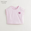 [棉感速干]马克珍妮女童宽松圆领短袖T恤儿童上衣夏装新款240781 商品缩略图3