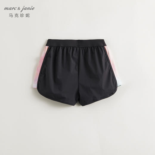 【超轻速干】马克珍妮女童撞色拼接运动短裤夏装新款裤子240359 商品图5