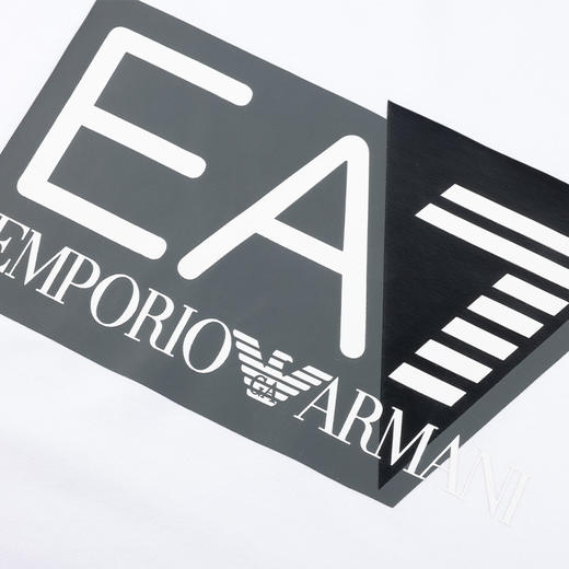 Armani EA7 男士弹棉运动休闲短袖T恤 11900 商品图4