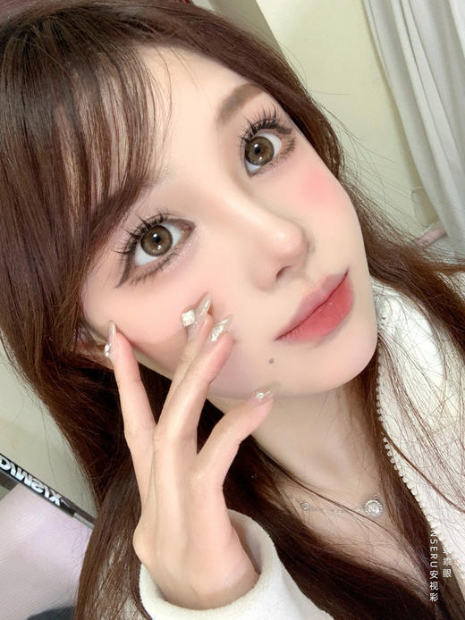 [韩国美瞳]AnSerua 韩产年抛硅水凝胶 矫正片 散光近视干眼敏感眼结膜炎福音（2片） 商品图1