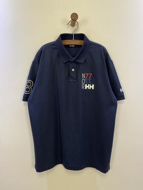 Y2K Vintage HELLY HANSEN 海丽汉森 挪威国宝级户外品牌 短袖POLO衫 _SPL(XL)