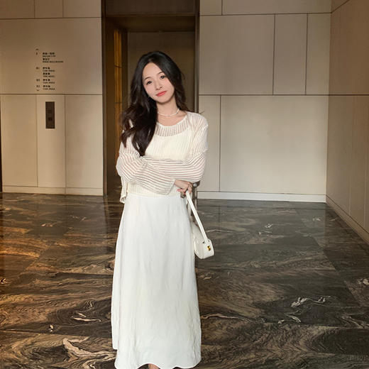 金蘑菇菇 日光柔纱/私服！“极简主义”真丝皱轻奢定制面料春秋春季 商品图0