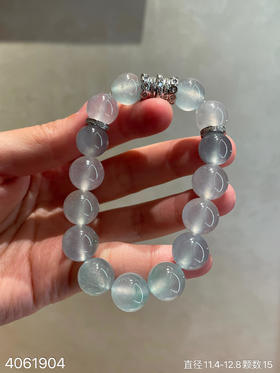 玻璃木纳飘翠手串【4061904】具体价格微信咨询