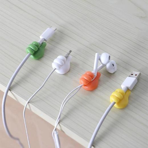 洮漉创意大拇指理线器10个（颜色随机） 商品图1