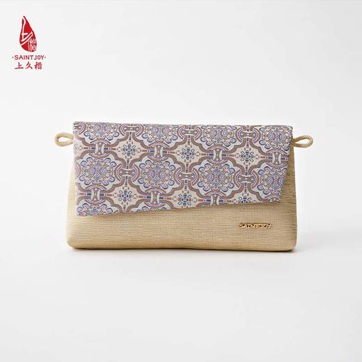 SAINTJOY/上久楷 女式手拿包 斜背包 荾纹定胜  BWS22B1310 商品图11