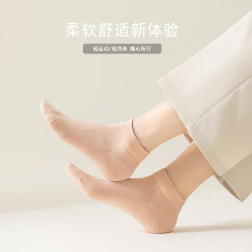 【BAIDAMA 莱赛尔天丝四季袜】2024新款 比纯棉袜子薄约4倍 轻薄柔软透气 不臭不闷舒爽到爆 四季百搭款 商品图3