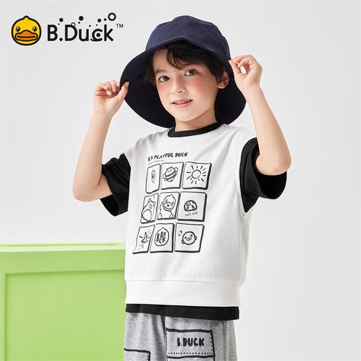 B.Duck小黄鸭童装夏季圆领背心105-150 BF2505010 商品图3