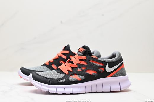 耐克Nike Free Run+ 2赤足二代轻量透气休闲运动跑步鞋537732-004男女鞋 商品图3