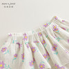 马克珍妮2024年夏装新款女童纯棉雏菊满印蛋糕半裙240633 商品缩略图2