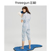 Threegun三枪 【纯棉】彩格女士家居中裤睡裤-61088B111 商品缩略图4