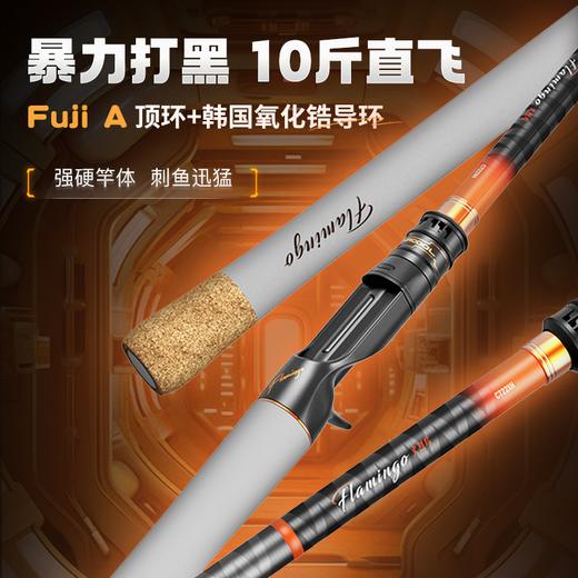 佳钓尼火烈鸟雷强竿打黑路亚竿黑鱼雷强杆xh超硬枪柄远投竿钓鱼竿 商品图0