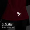 科里芙印花拼接圆领运动长袖轻薄跑步健身透气上衣 商品缩略图2