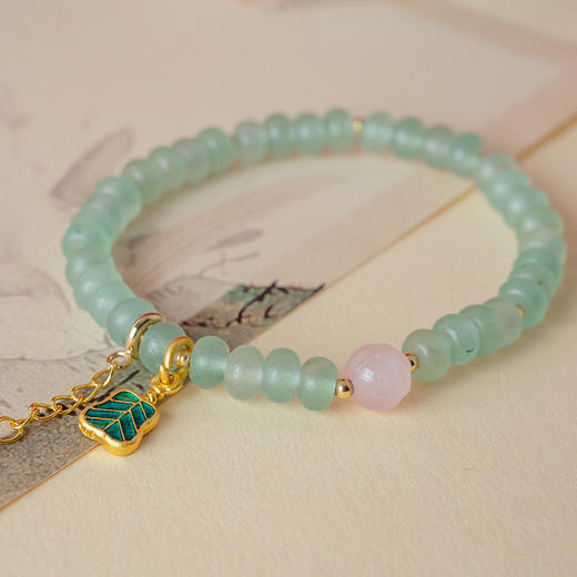 【宫里手串】禁止焦”绿“·东陵玉手串 商品图3