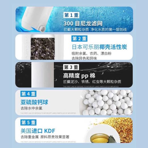 艾可丽净水器家用水龙头过滤器自来水厨房滤水器活性炭超滤净水机 商品图2