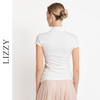LIZZY 优雅时尚新中式国风盘扣立领百搭通勤上衣T恤8001 商品缩略图3