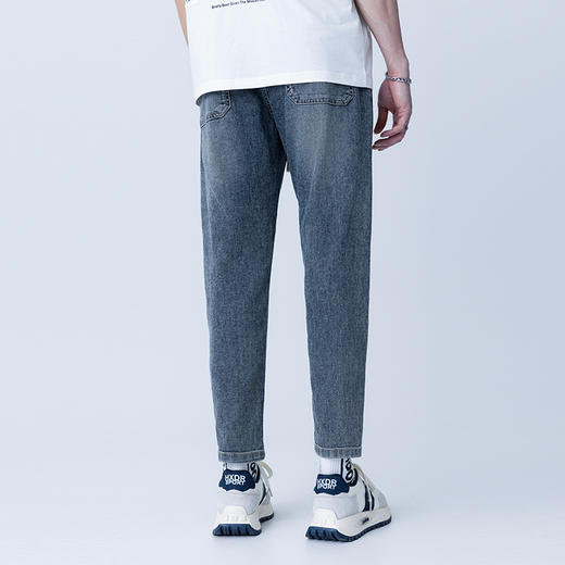 【秒杀专属】HX 夏季水洗萝卜牛仔九分裤S210420006101 商品图2