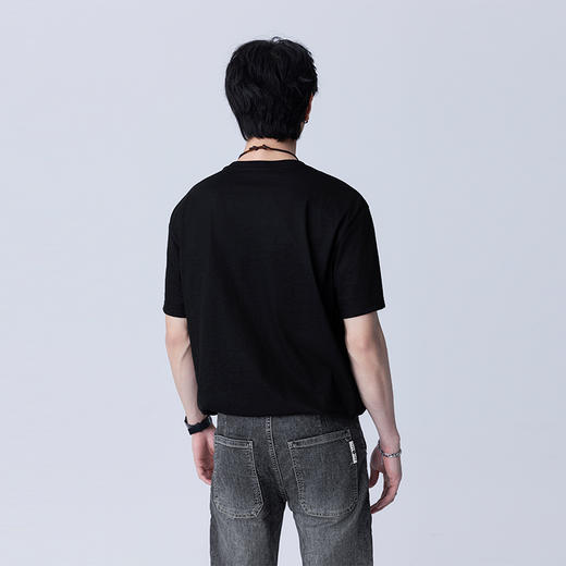 【新品上新】HX 夏季圆领短袖T恤S102423049101/02/03/04 商品图2