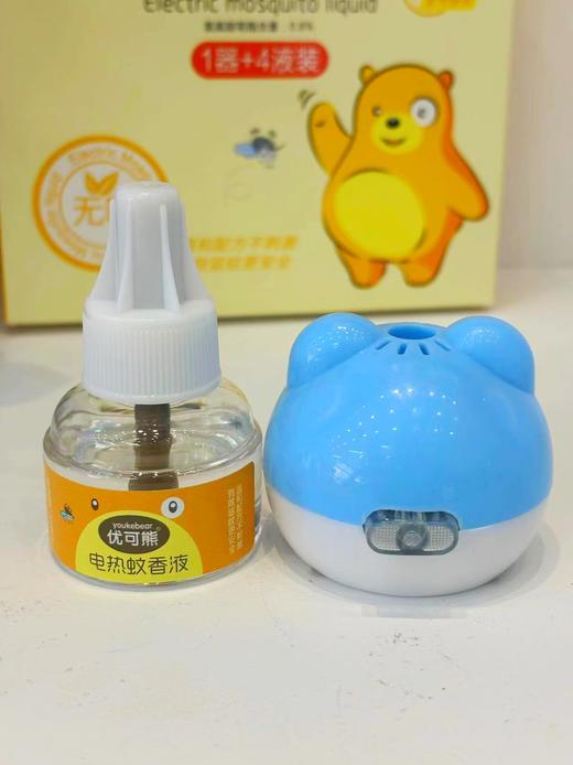 优可熊电热蚊香液1+4 商品图5