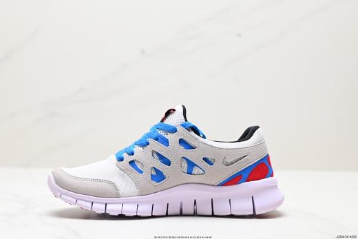 耐克Nike Free Run+ 2赤足二代轻量透气休闲运动跑步鞋537732-004男女鞋 商品图2